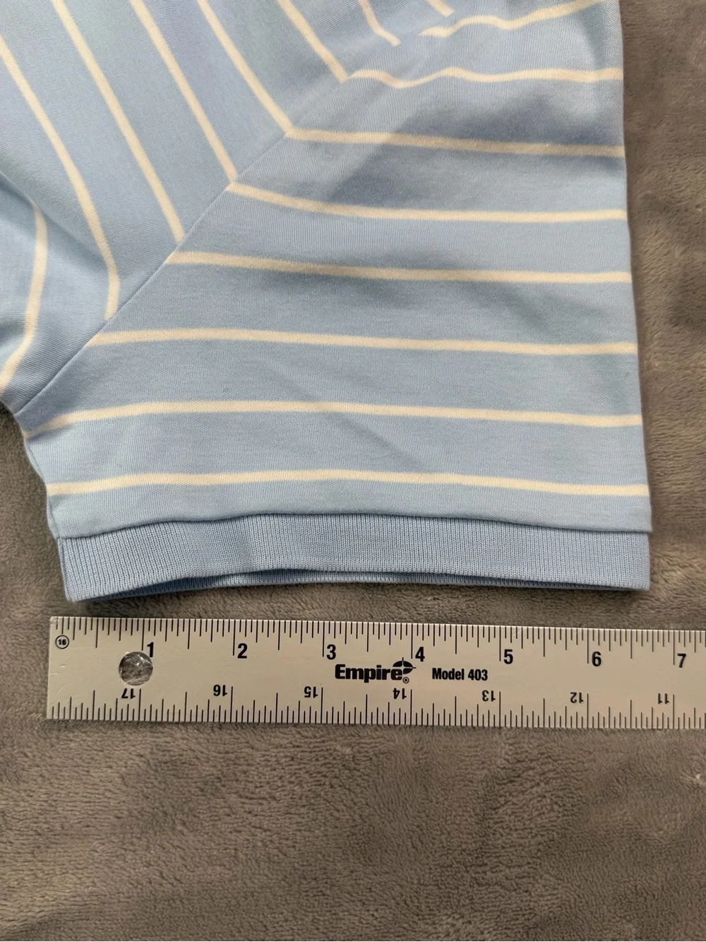 100%Cotton Ralph Lauren Light Blue Shirt Summer Guest Party Beach L
